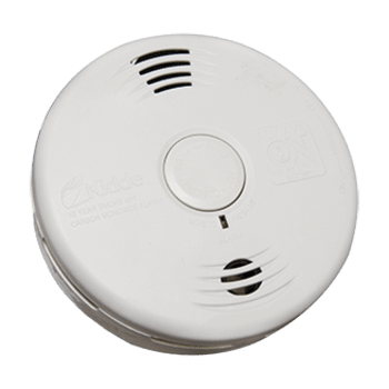 Smoke alarm hush button