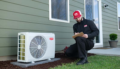 ductless split installation