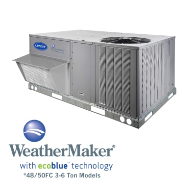 Introducing Carrier Weather Series Rooftop Units® with all-new EcoBlue  Technology™ | Carrier Commercial Systems North America