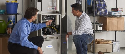 Carrier furnace blowing cold sales air