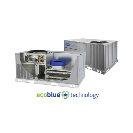 Exclusive, new EcoBlue™ Technology was designed to improve performance and efficiency while decreasing maintenance and installation costs.