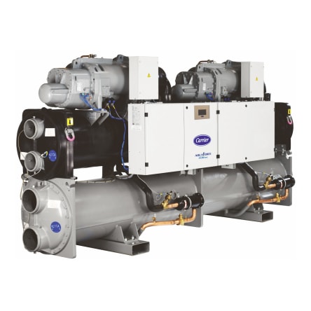 carrier-30XW-PZE-water-cooled-screw-chiller-hfo-refrigerant