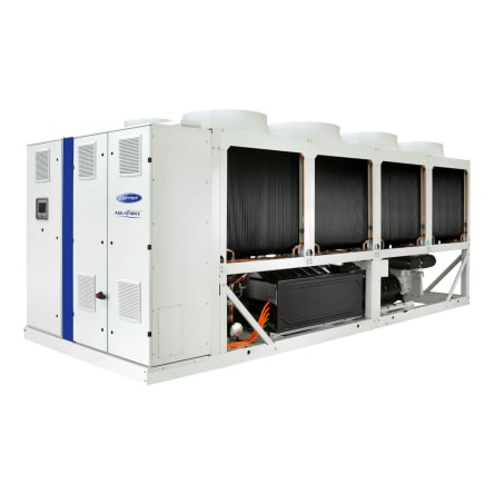 carrier-30KAV-variable-speed-screw-liquid-chiller-back-left