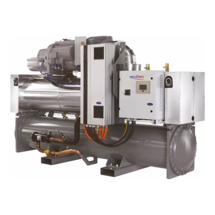 carrier-30XWHV-water-cooled-chiller-water-sourced-heat-pump-screw-variable-speed