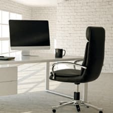 carrier-office-chair-in-front-of-computer-desk
