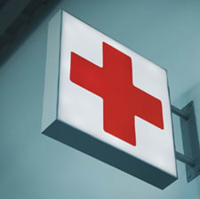 carrier-red-cross-on-overhead-sign-sm