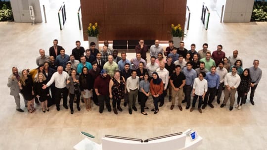 Graduates of employee scholar program