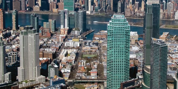 one-court-square-aerial-building