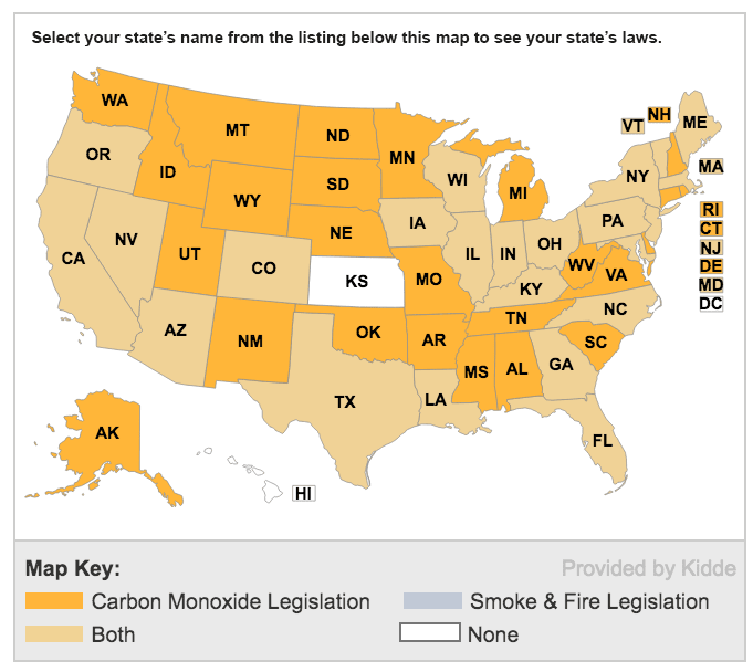 Fire Safety Laws by State Learn About Fire Safety Laws Kidde