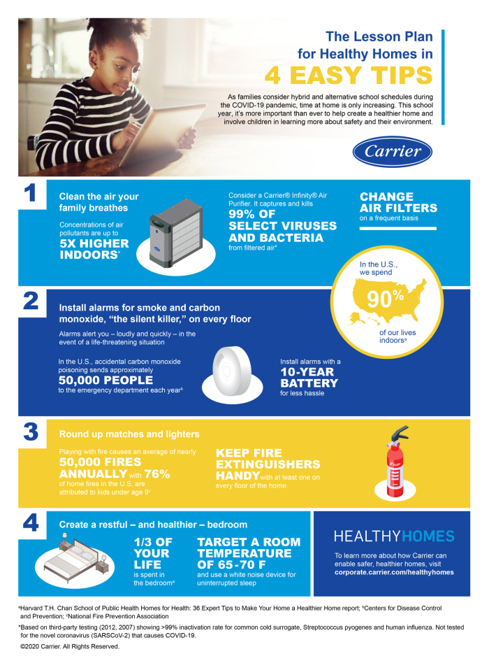 Healthy Homes Infographic