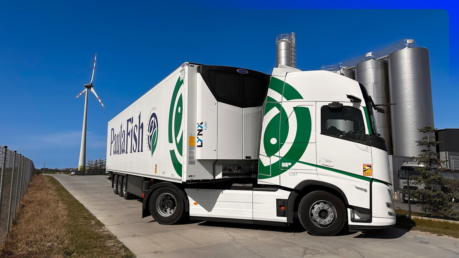 Central Europe Fish Processor Invests in Carrier Transicold Vector HE 19 MT Units with Lynx Fleet Telematics to Advance Sustainable Logistics