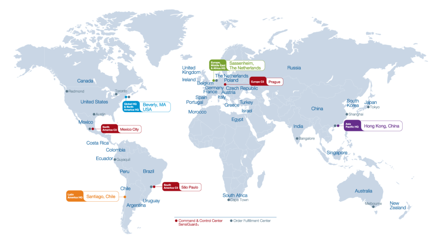 Sensitech-Global-Map-March2020 Sensitech-Global-Map-March2020