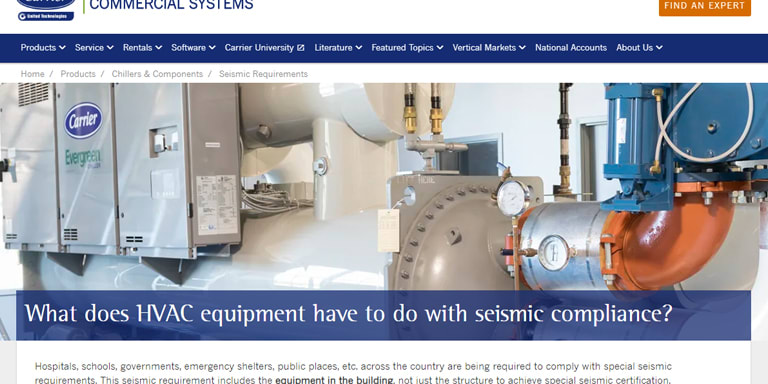 carrier-23xrv-seismic-website