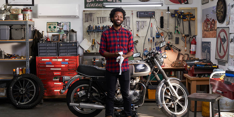 carrier-ductless-garage-motorcycle
