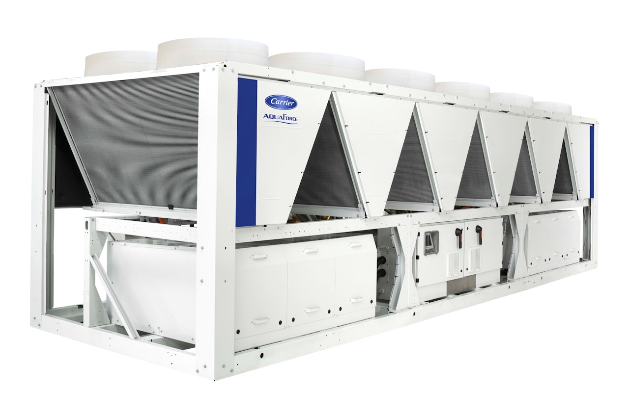 carrier-30XB-air-cooled-fixed-speed-screw-chiller-right carrier-30XB-air-cooled-fixed-speed-screw-chiller-right