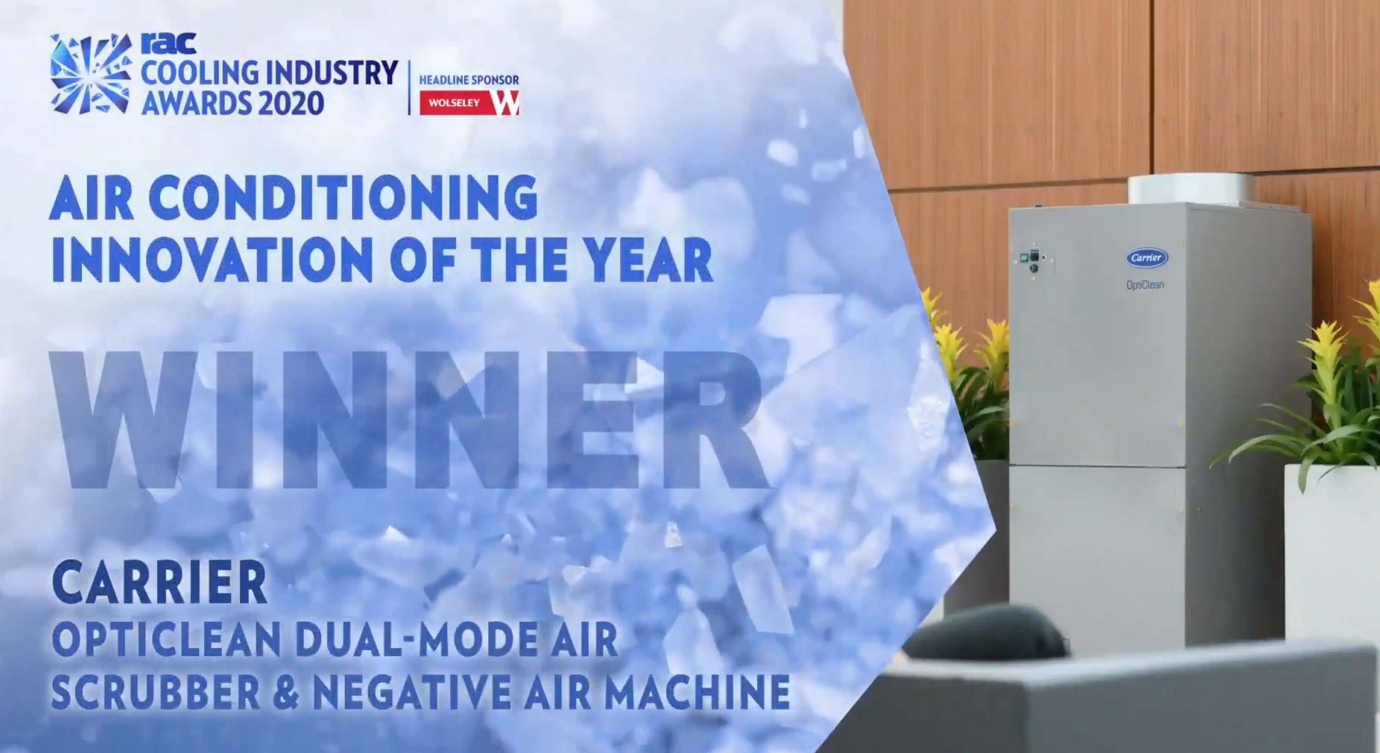 carrier-opticlean-winner-innovation-of-the-year-at-rac-awards-2020