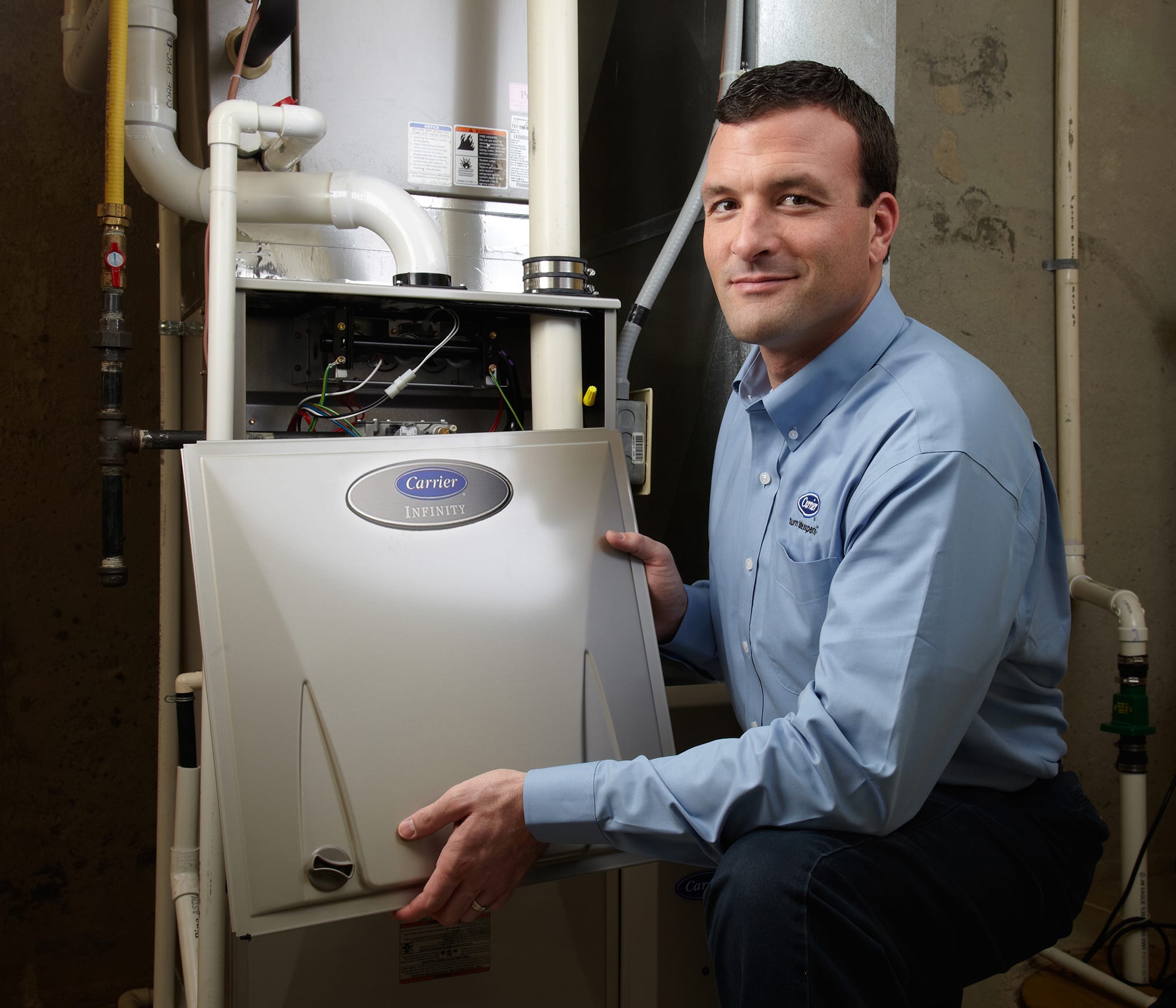 cleaning a furnace