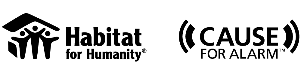 Habitat for Humanity and Kidde Cause for Alarm Logos Habitat for Humanity and Kidde Cause for Alarm Logos