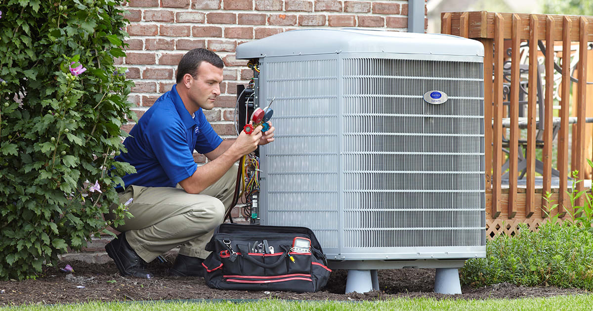 heat pump service performed by carrier technician after a homeowner found heat pump maintenance near me heat pump service performed by carrier technician after a homeowner found heat pump maintenance near me