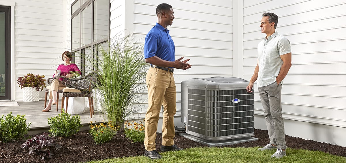 a carrier dealer and homeowner discuss mold in air conditioner a carrier dealer and homeowner discuss mold in air conditioner