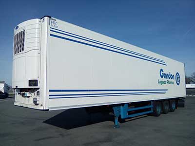 Carrier Transicold - Gandon Transports - Vector Side View