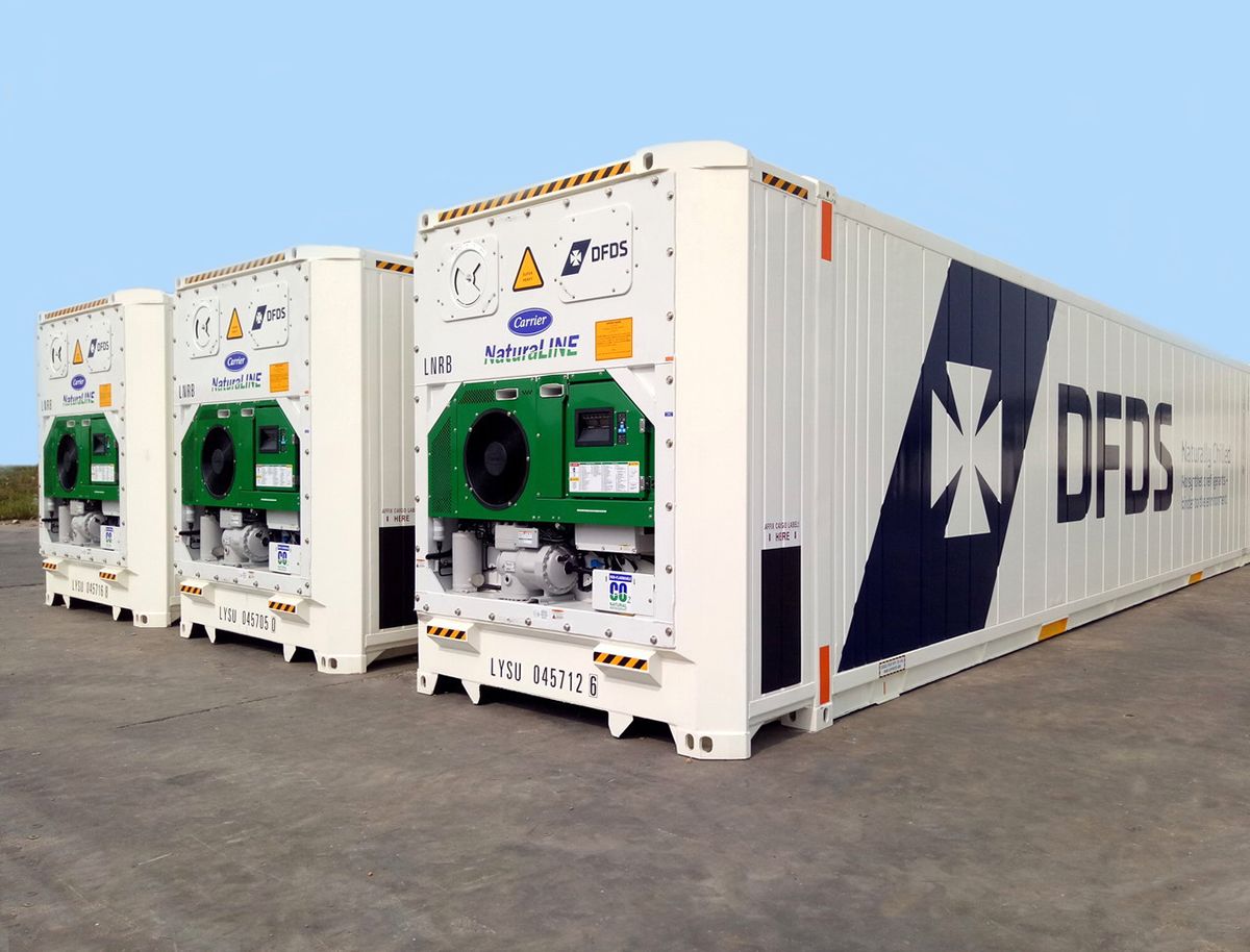 DFDS Selects NaturaLINE® Refrigeration Units to Support its ShortSea