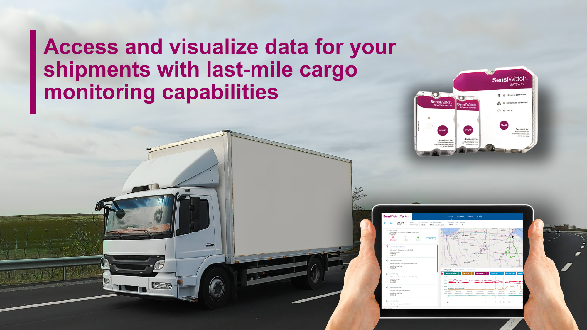 Sensitech Launches New Solution via SensiWatch Platform for LastMile