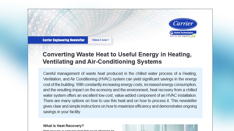 carrier-engineering-newsletter-vol2-issue1-front-cover-healthcare