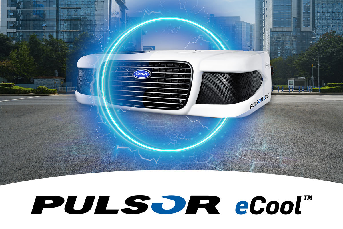 Pulsor eCool Electric Refrigeration Unit graphic with logo