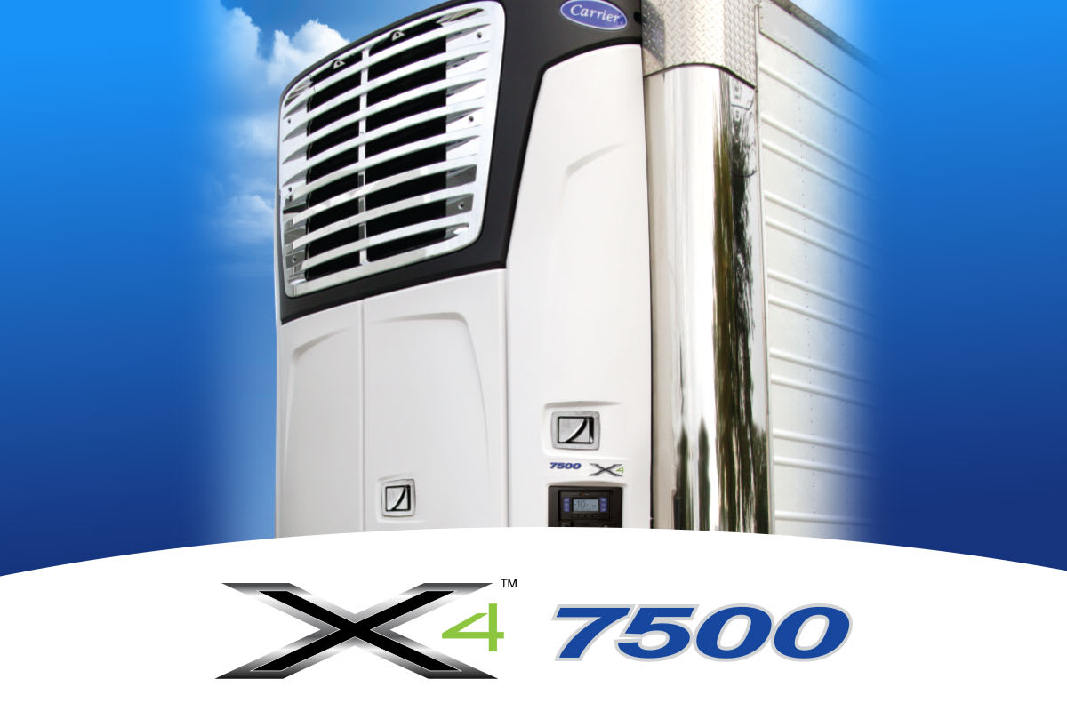 Carrier X4™ 7500 Trailer Refrigeration Unit