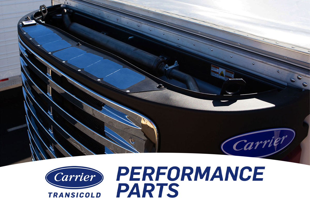 Carrier Truck Trailer Solar Charging System