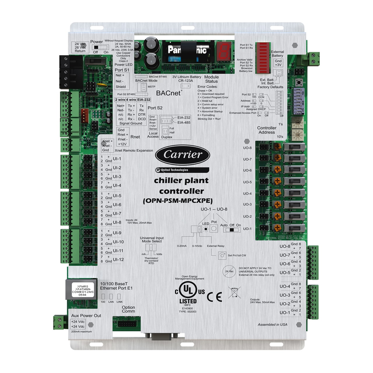 carrier-OPN-PSP-MPCXPE-chillervu-psm-io-module