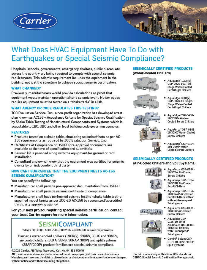 carrier-seismic-compliance-brochure-cover