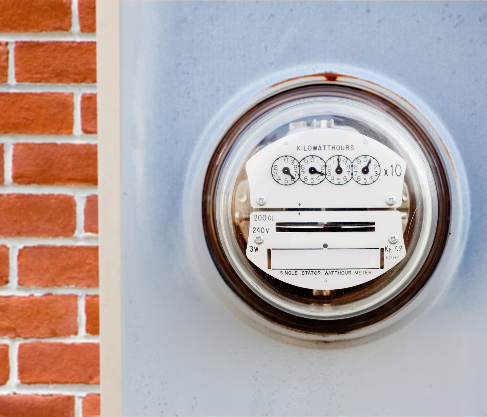 a home utility meter with Carrier energy savings
