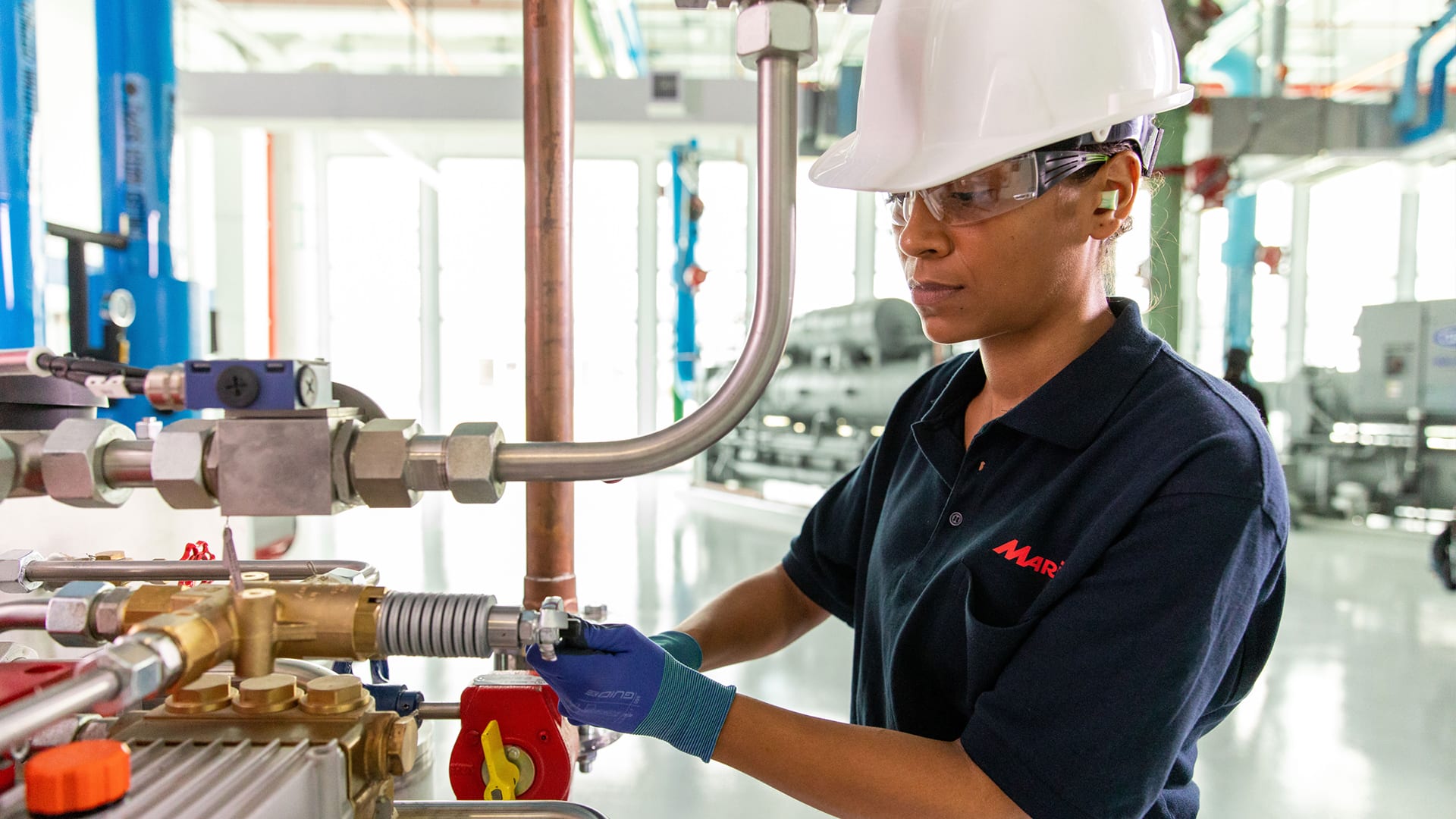 Marioff technician fire suppression system