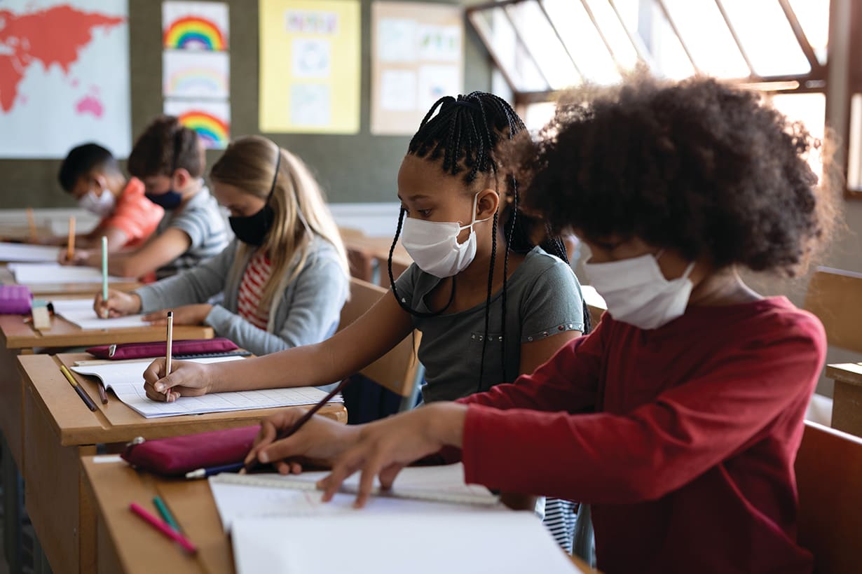 children-at-school-wearing-masks