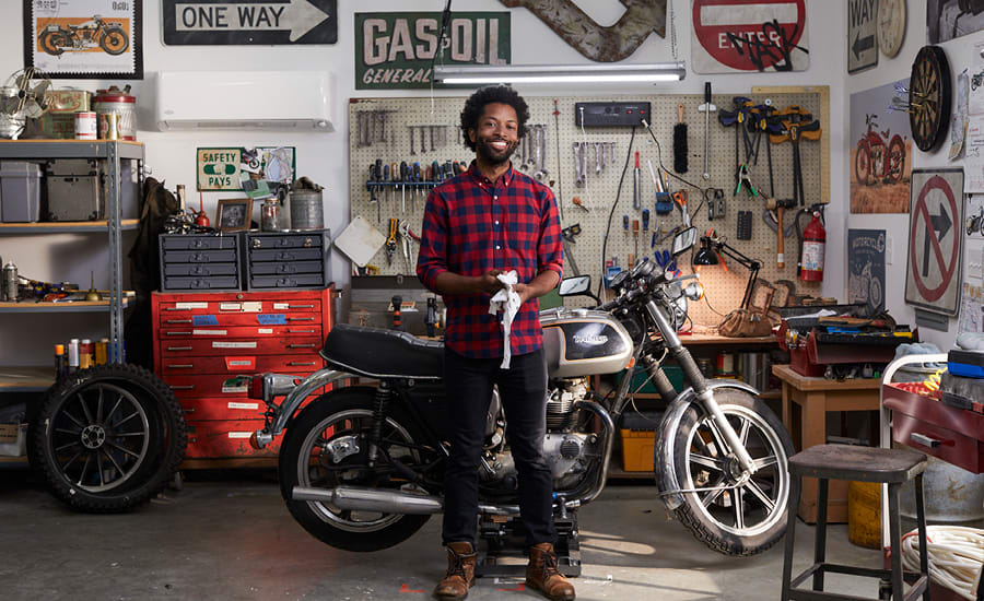 carrier-ductless-garage-motorcycle