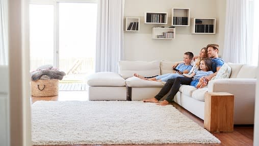 Family-on-couch