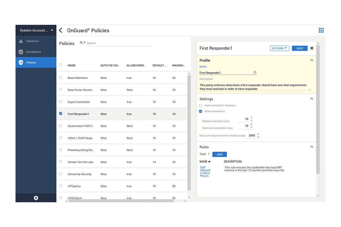 LenelS2-OnGuard-Policies-3x2 LenelS2-OnGuard-Policies-3x2