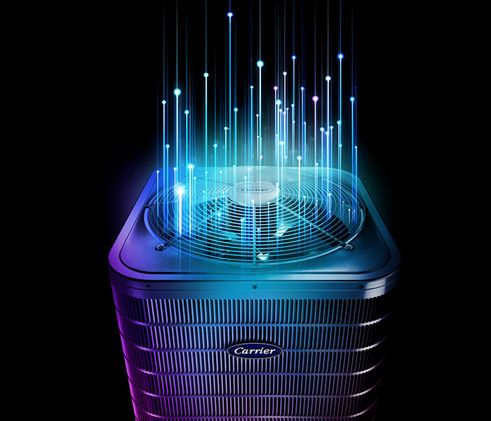 carrier air conditioner with intelisense technology