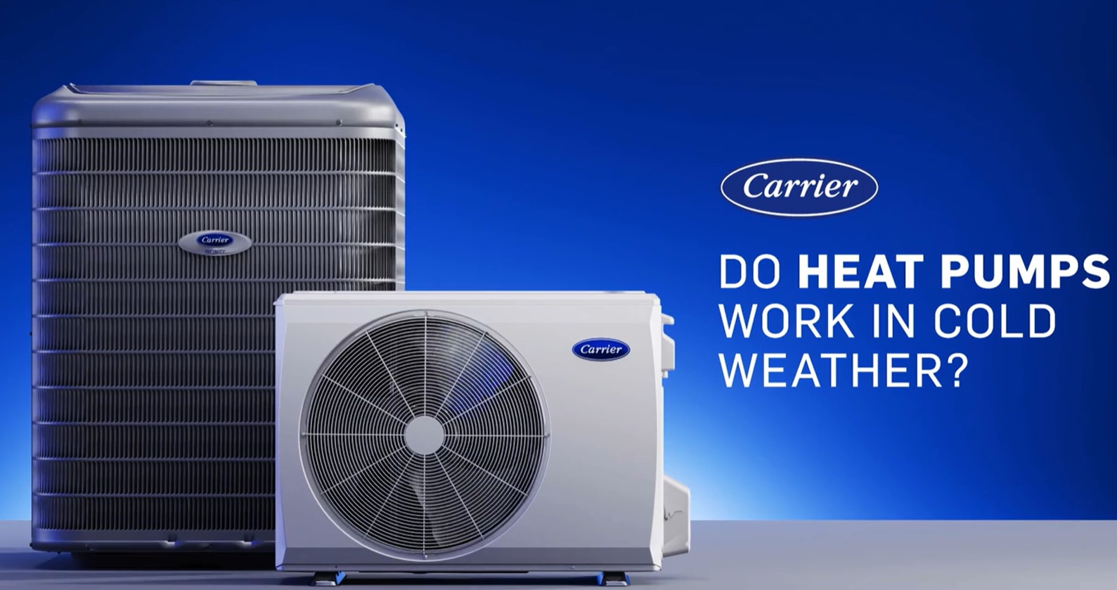 two heat pumps next to do heat pumps work in cold weather text