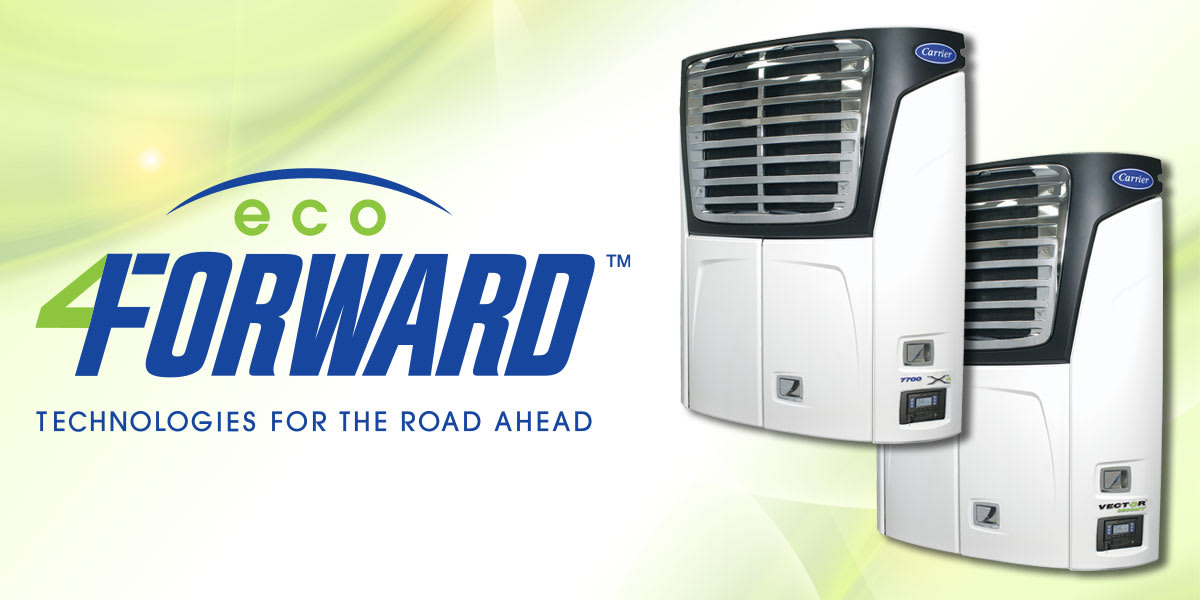 Carrier ecoForward Technologies with X4 and Vector trailer units