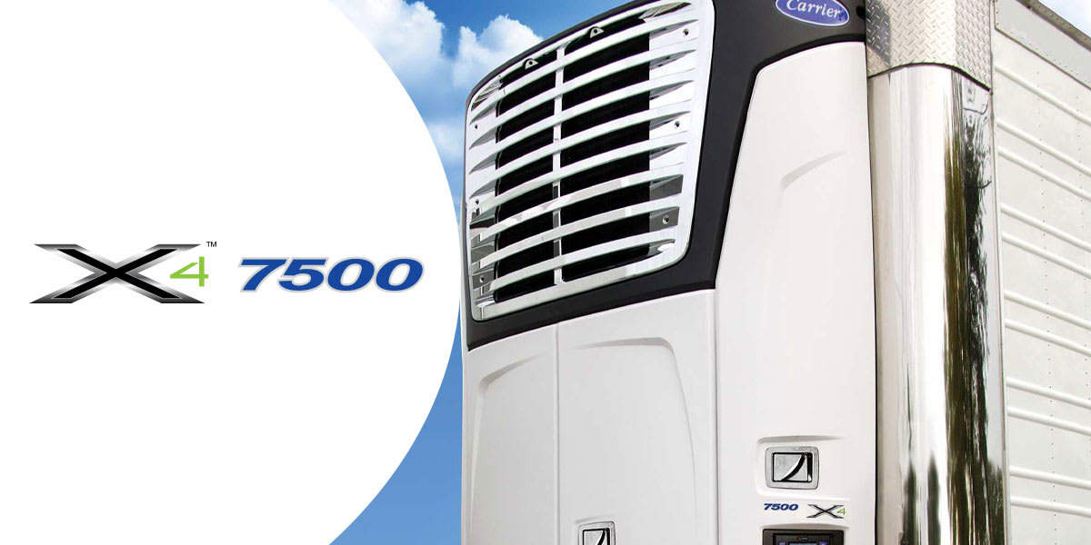 Carrier X4™ 7500 Trailer Refrigeration Unit