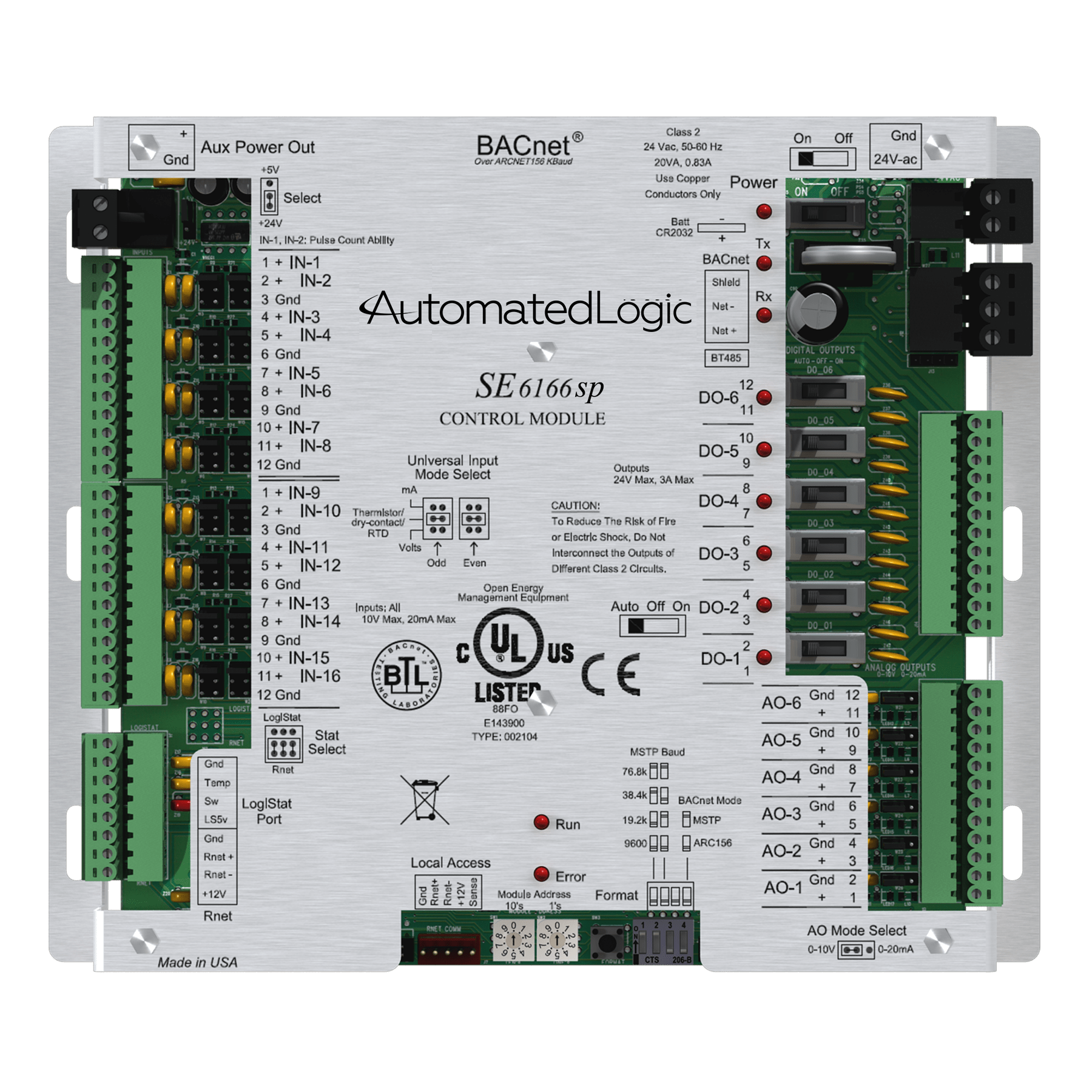 SE6166sp-equipment-controller