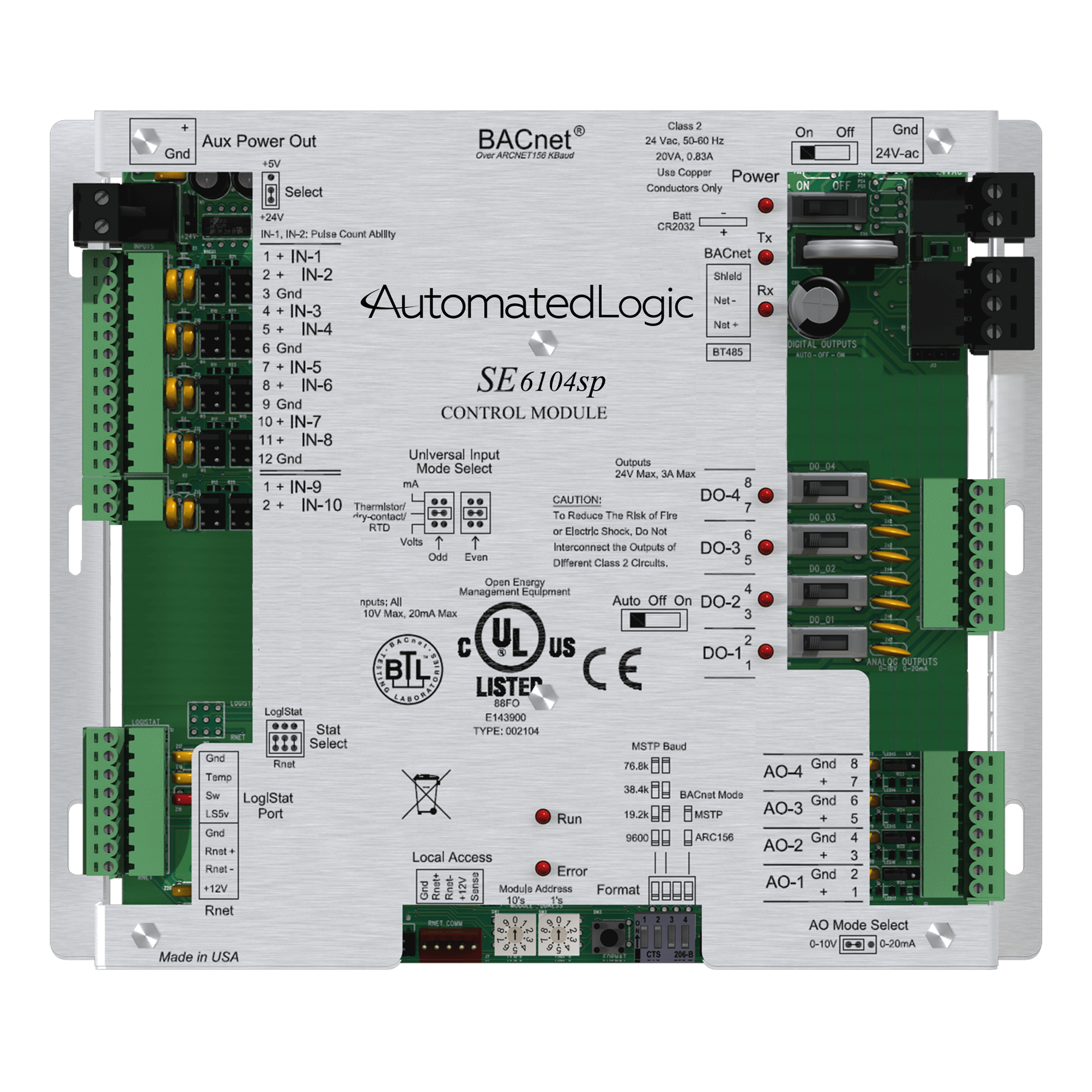 SE6104sp-equipment-controller