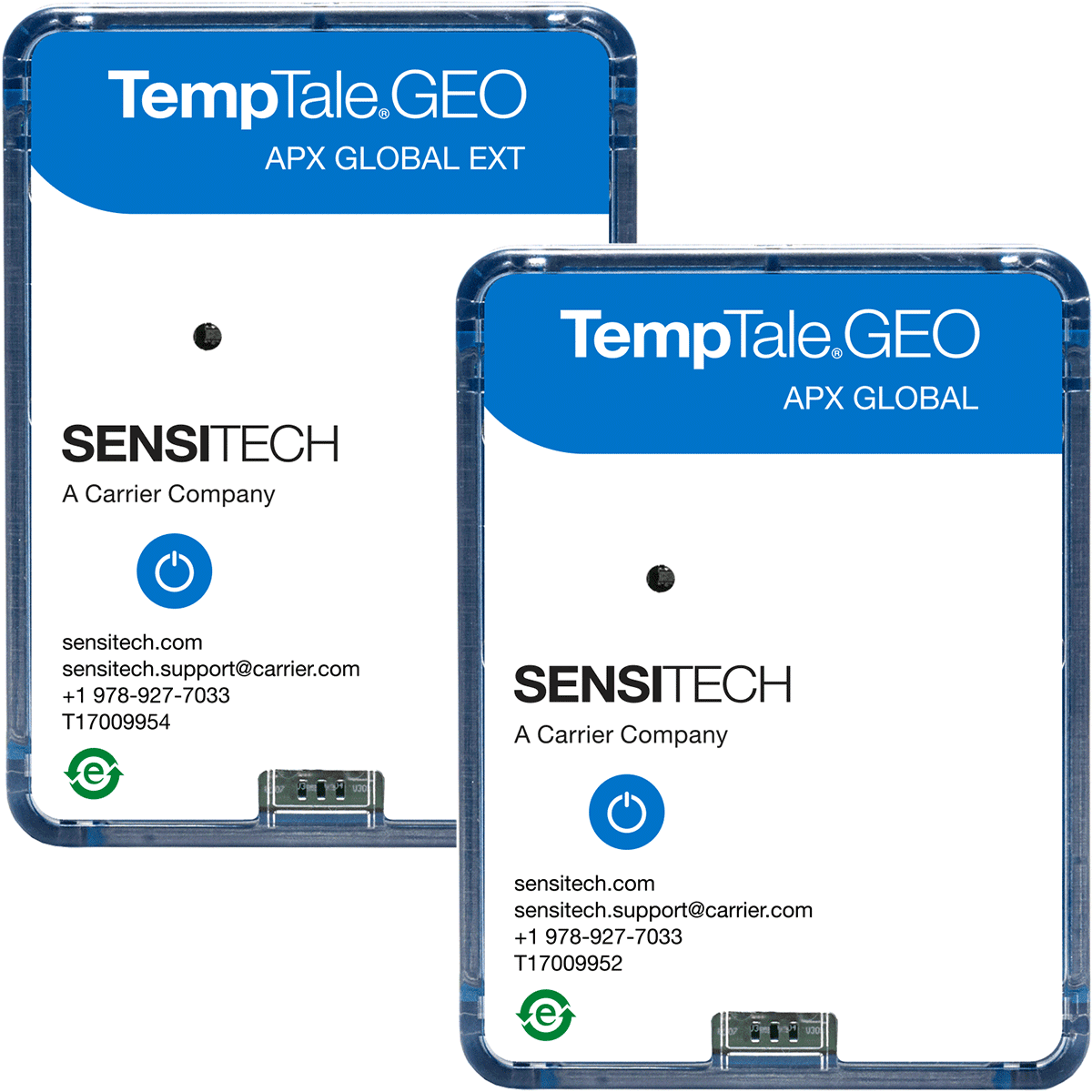 Sensitech TempTale GEO APX Global and APX Global Extended Monitors