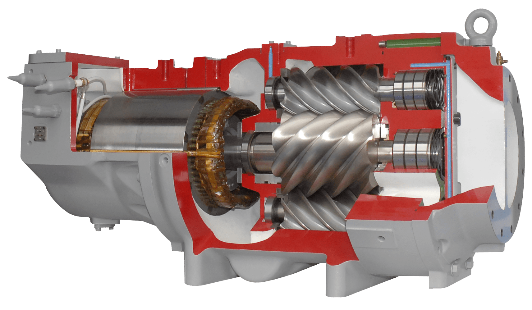carrier-screw-compressor-cutaway