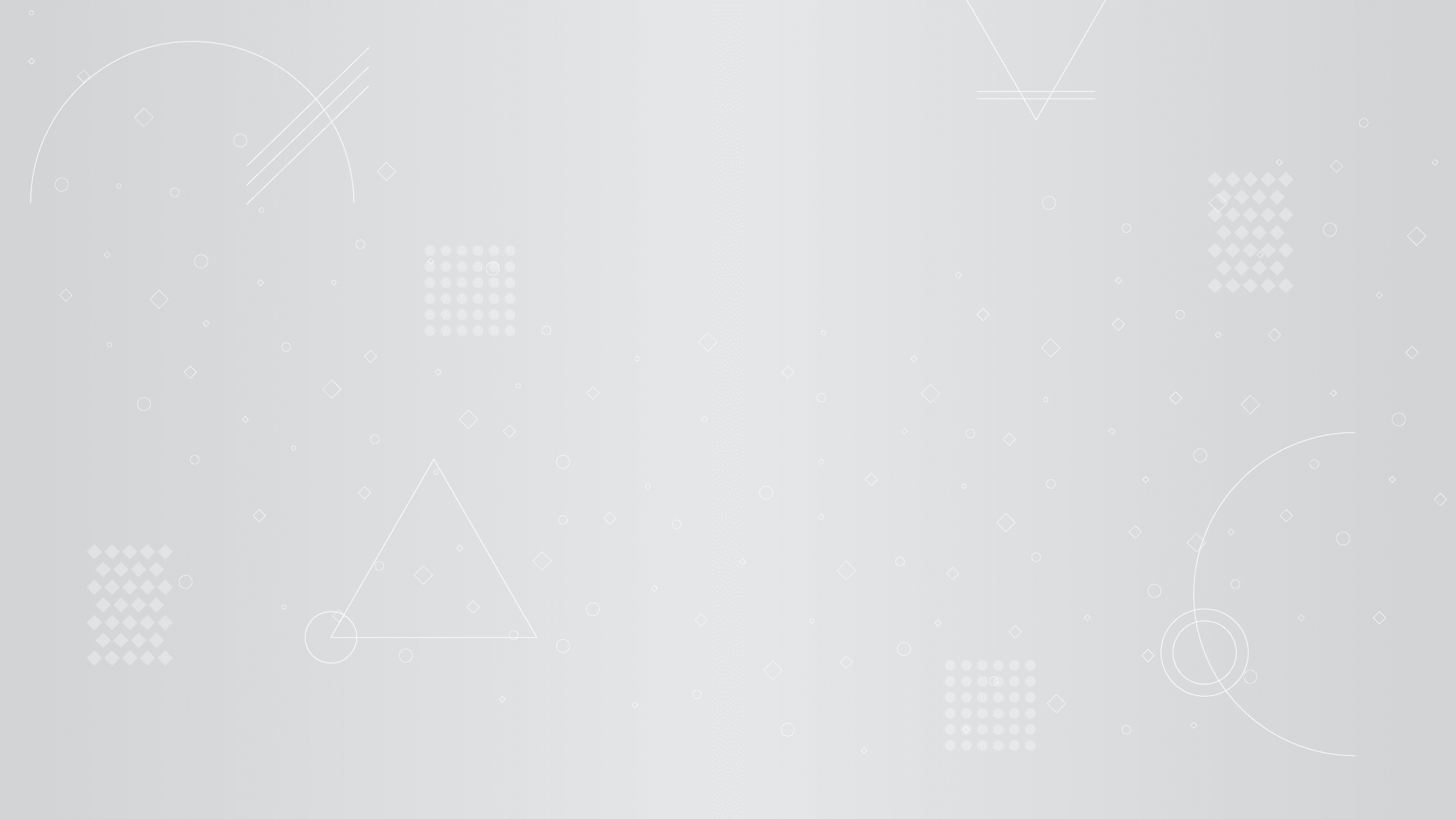 Grey background graphic with geometric shapes