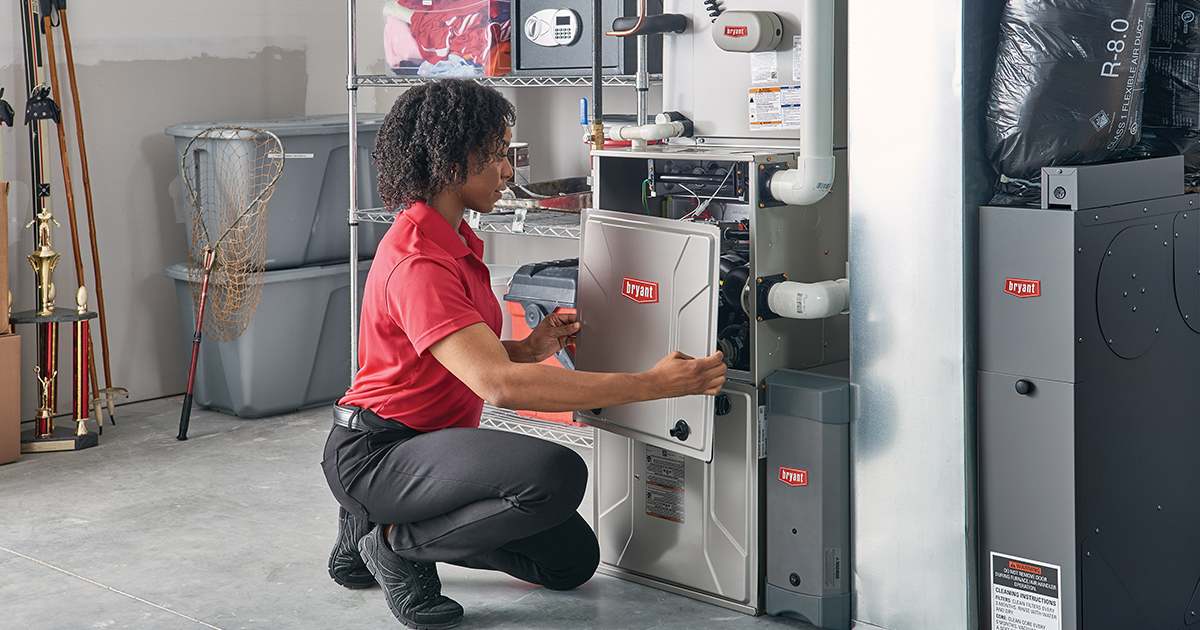 a-bryant-dealer-finishes-performing-furnace-maintenance