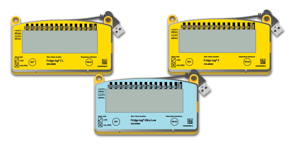 Fridge-tag USB Data Logger Family